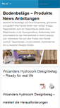 Mobile Screenshot of bodenbelag.allfloors.de